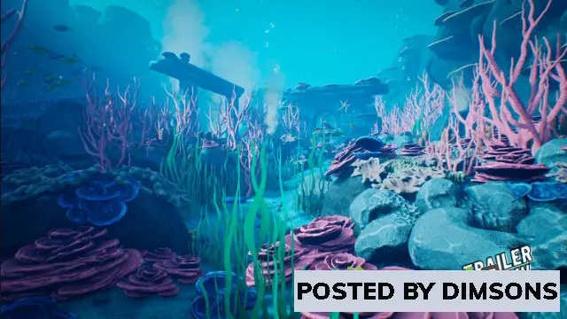 Unreal Engine Environments Underwater World - Modular Underwater - Stylized Underwater - Ocean - ...