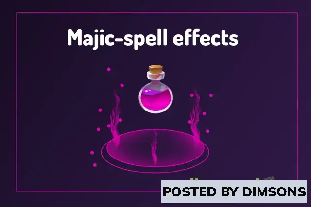 Unity VFX Particles VFX PARTICLES-BOTTLES SPELLS-EFFECTS v1.0