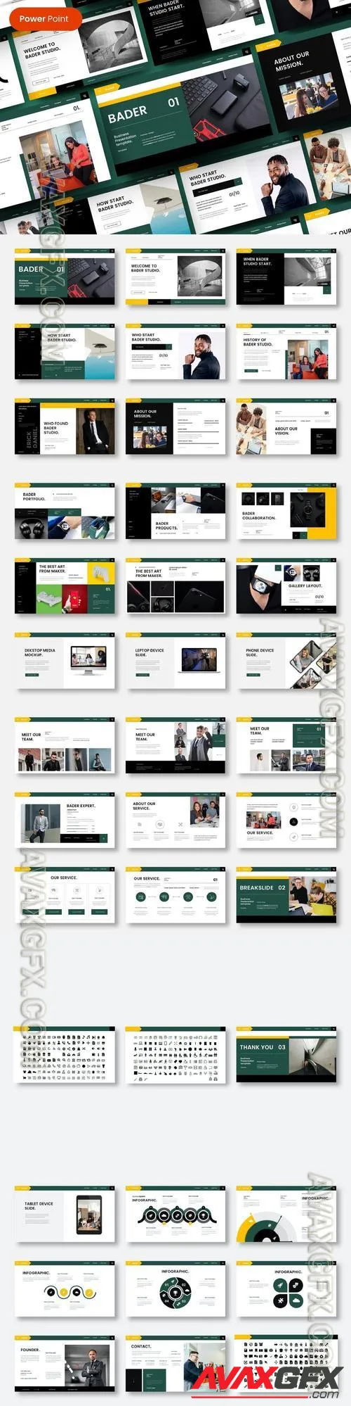 Bader - Business PowerPoint Template