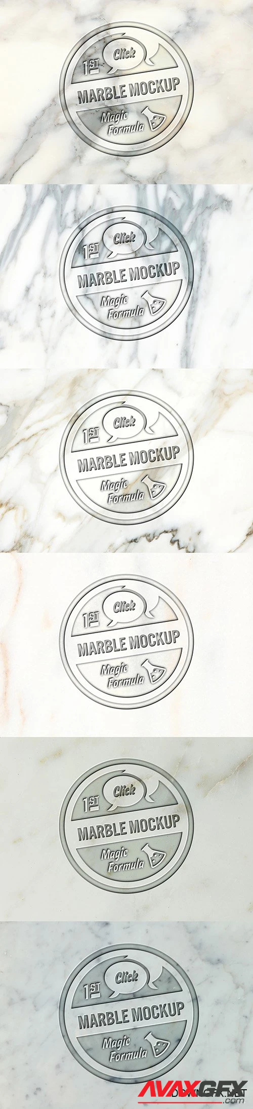 Marble Logo Mockup 215878038