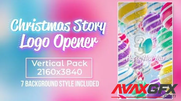 Christmas Story Logo Opener 49751197 Videohive