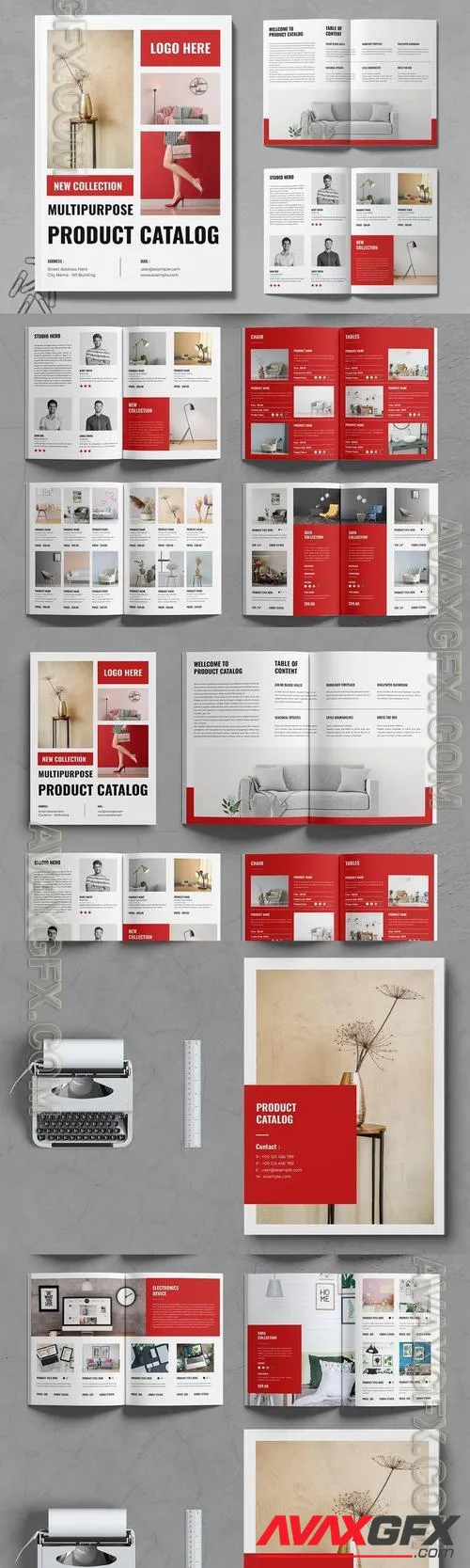 Interior Catalog Template