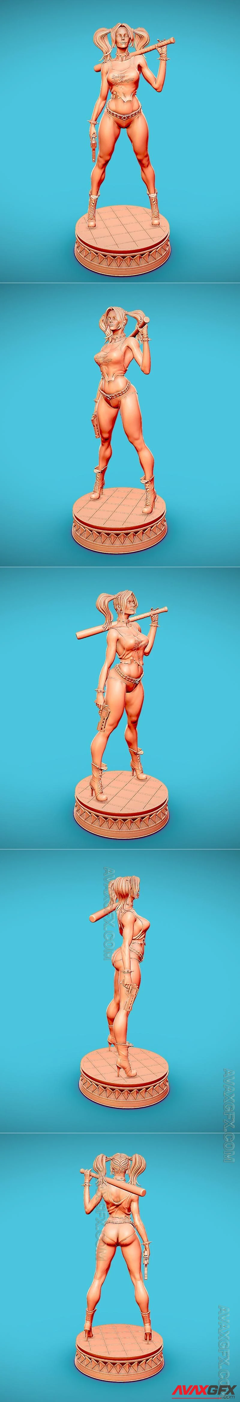 Harley Quinn - STL 3D Model