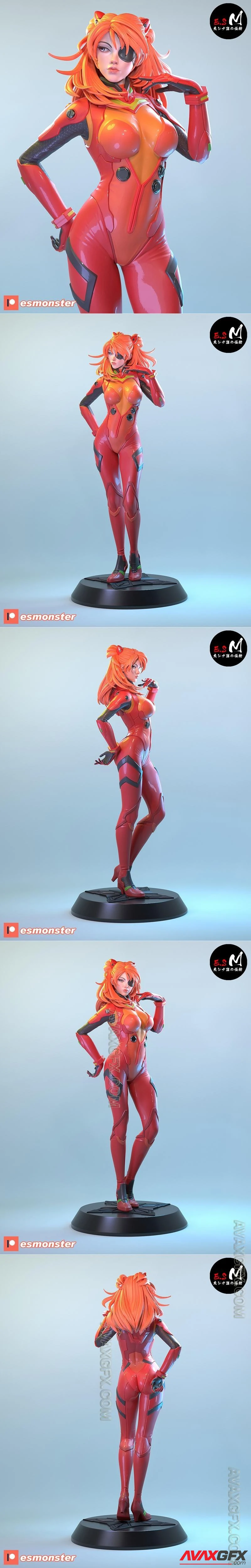 E.S Monster - Asuka - STL 3D Model