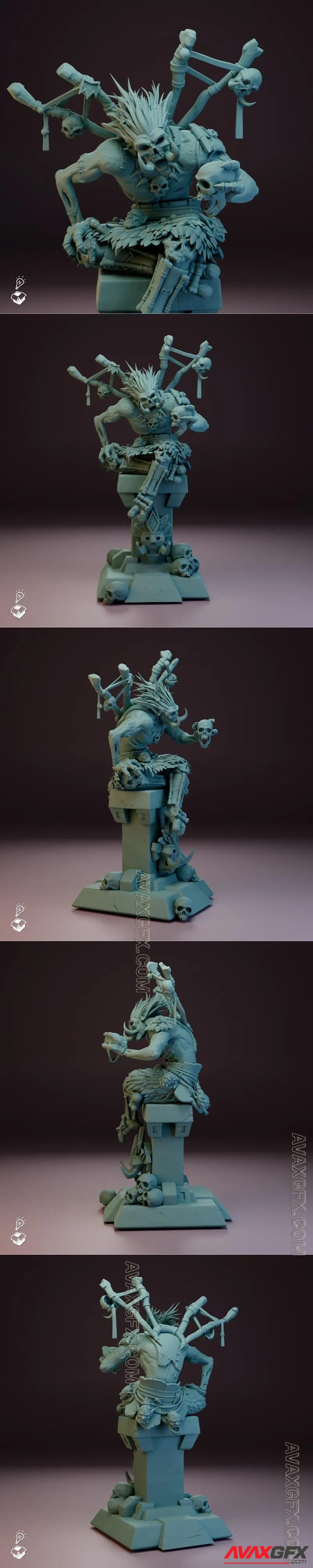 Bwonsamdi - STL 3D Model