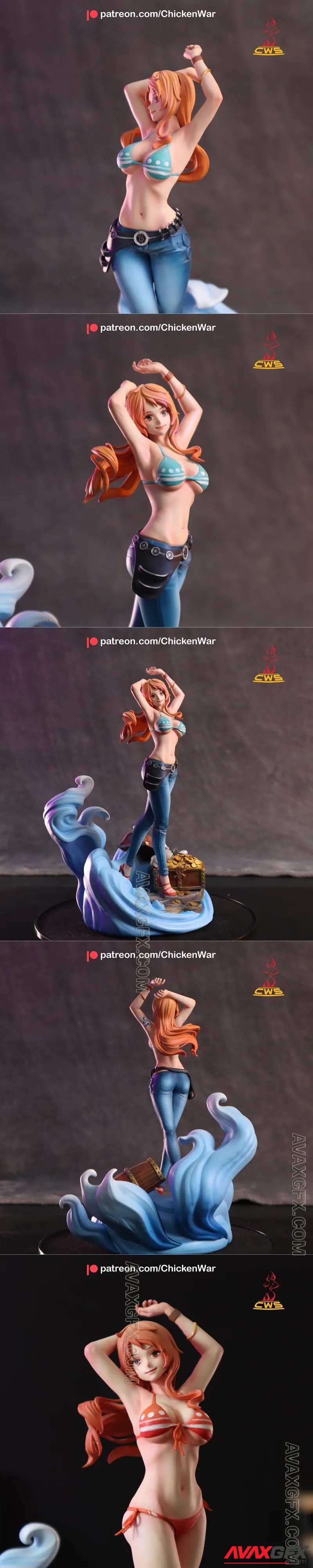 CW Studio - Nami - STL 3D Model