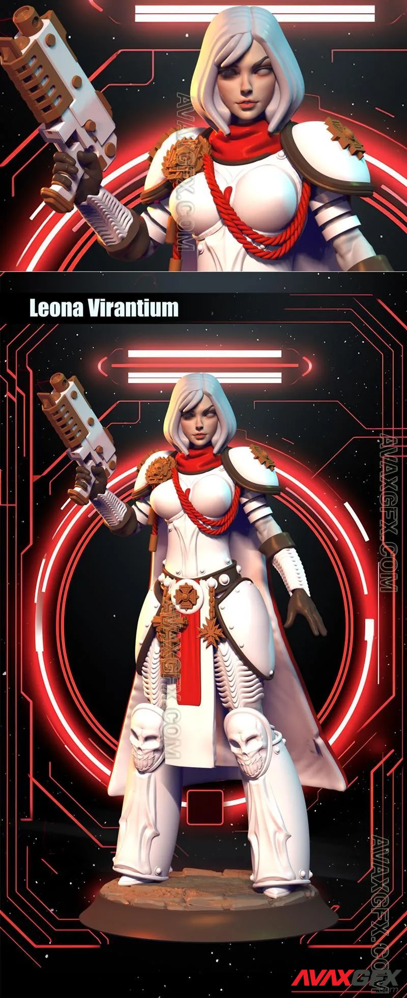 Leona Virantium - STL 3D Model