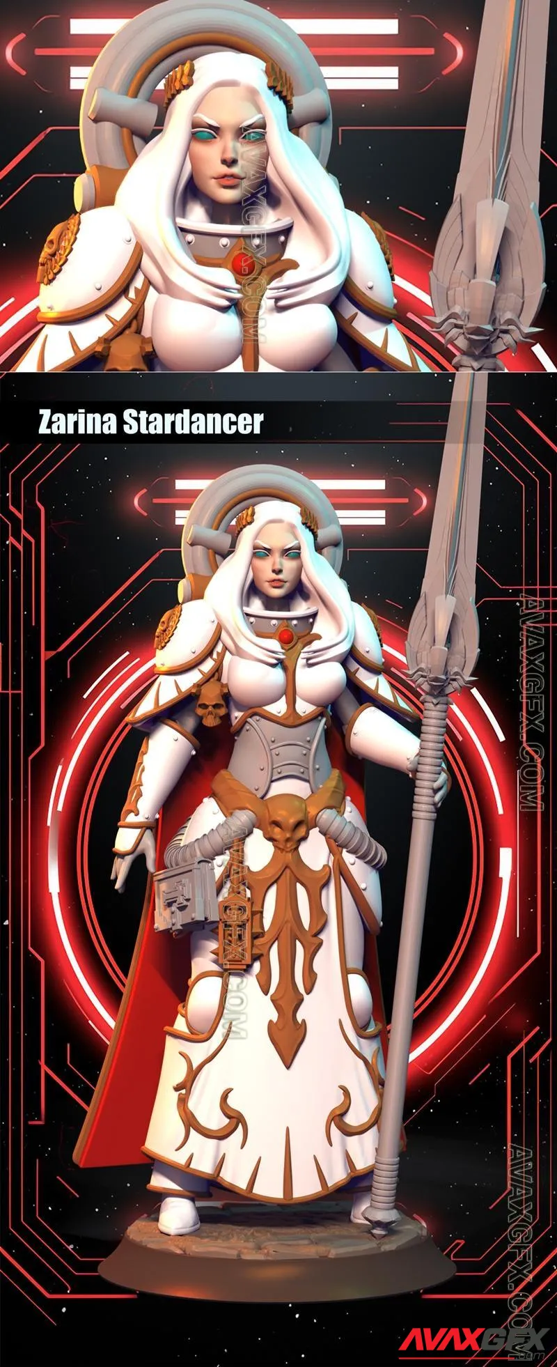 Zarina Stardencer - STL 3D Model