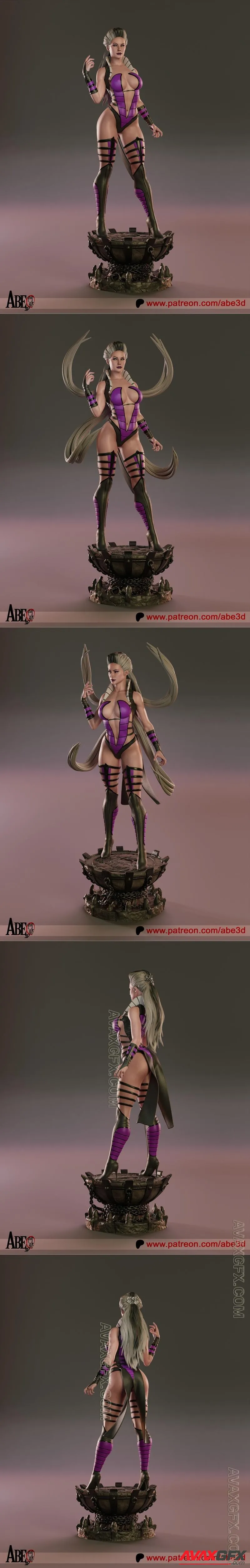 Abe3d - Sindel - STL 3D Model » AVAXGFX