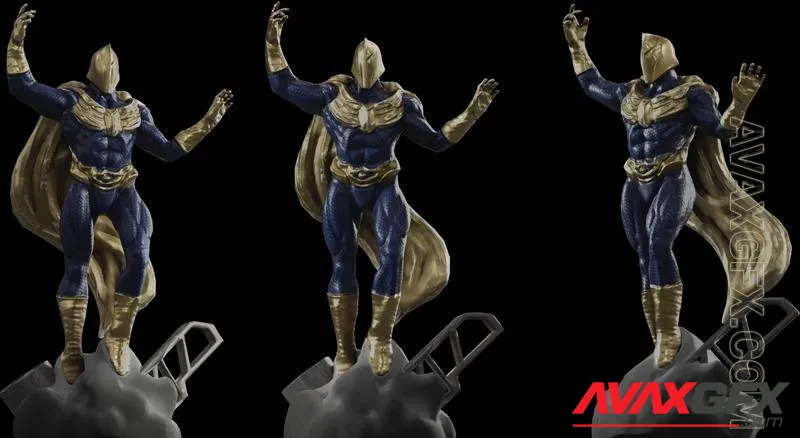 Dr Fate - STL 3D Model