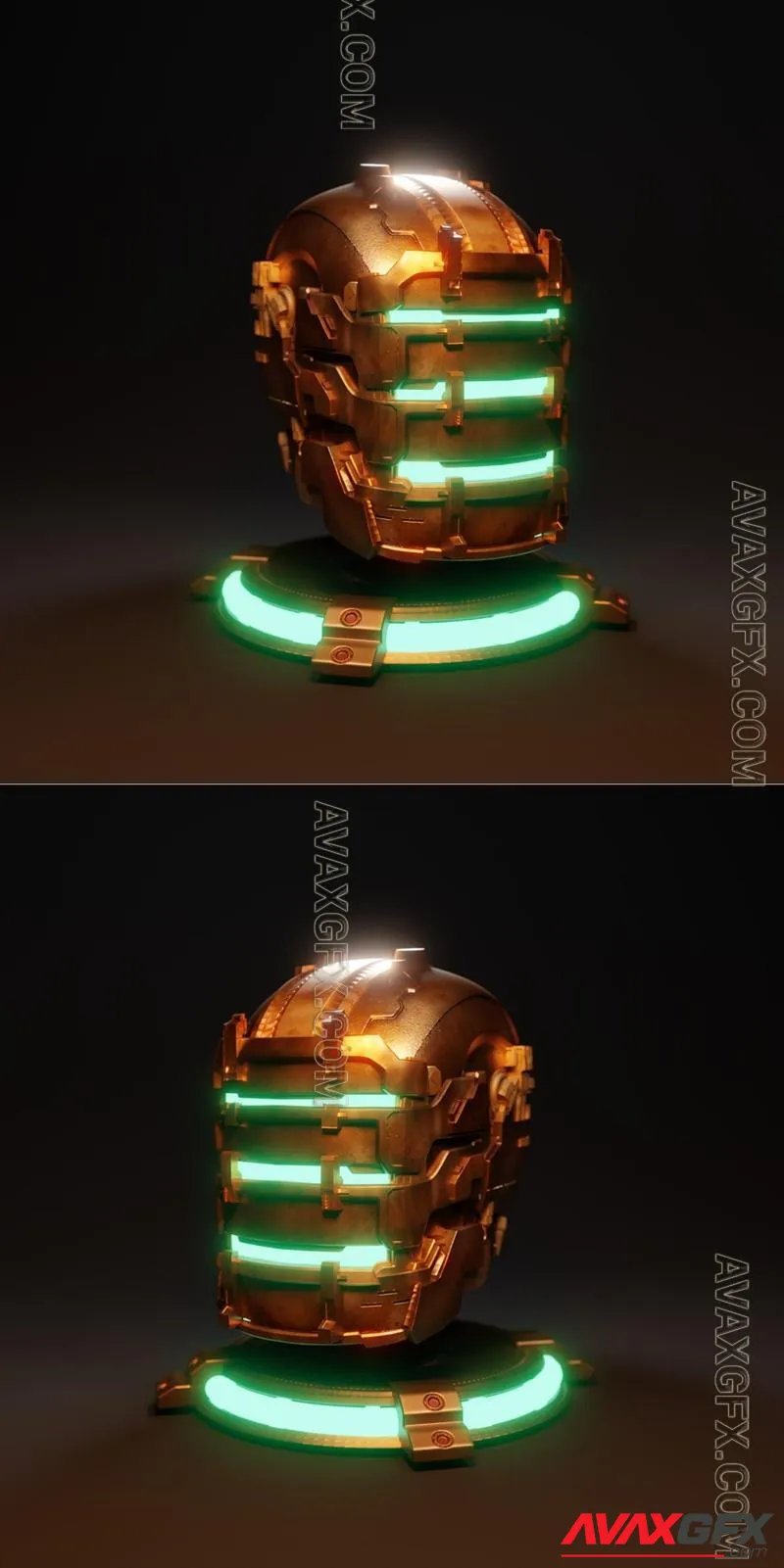 Isaac Helmet - STL 3D Model