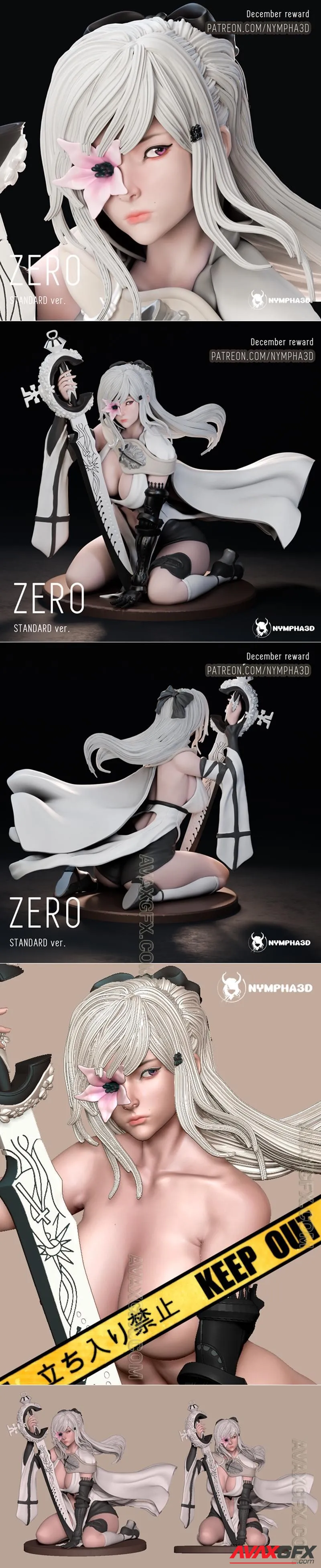 Nympha - Zero - STL 3D Model