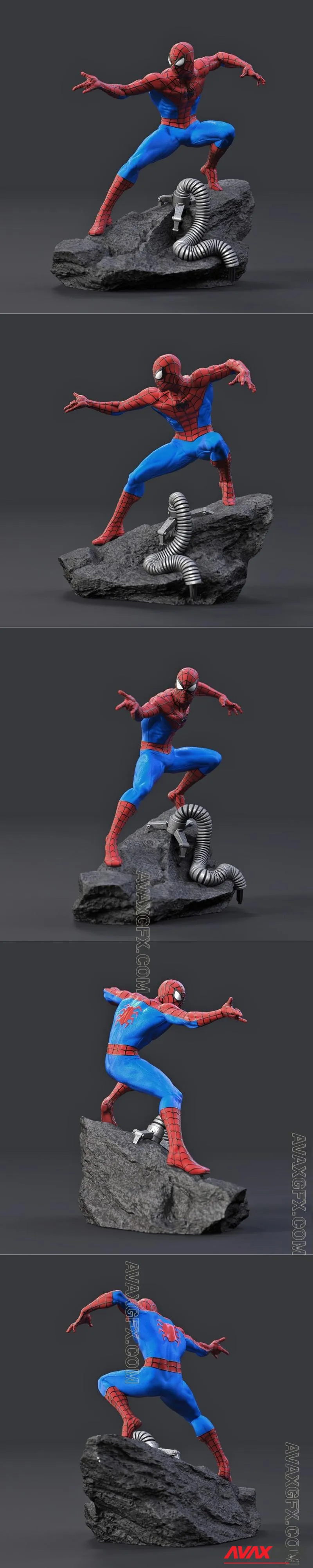 Spiderman Classic - STL 3D Model