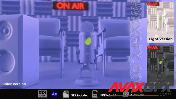 On Air Podcast 49673271 Videohive