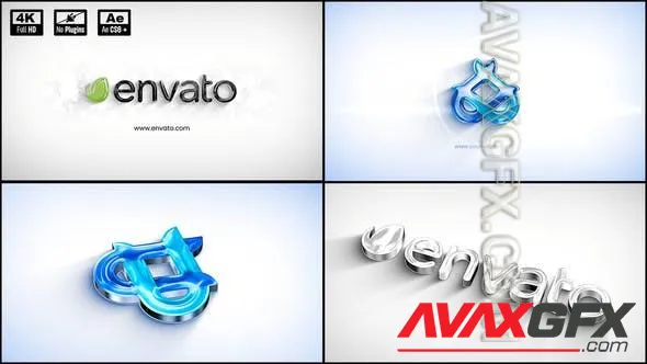Simple Extrude Logo Reveal 49743588 Videohive