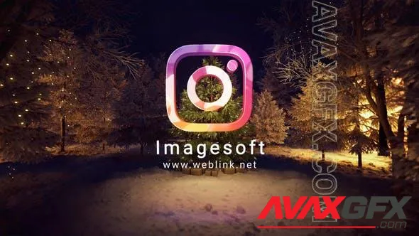 Christmas Night Logo 49918264 Videohive