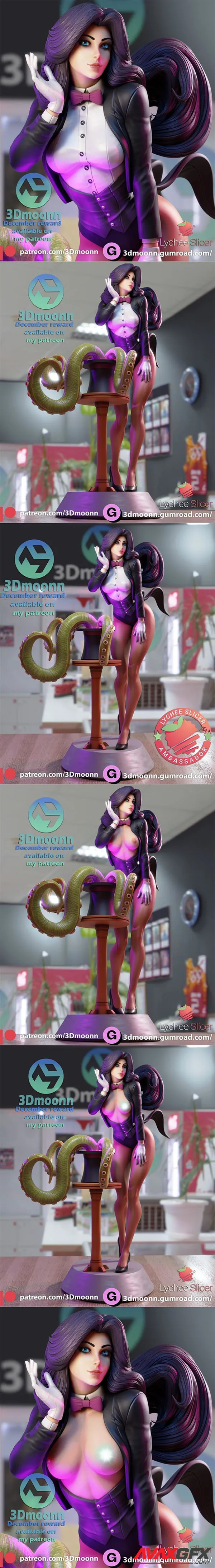 3Dmoonn – Zatanna – 3D Print