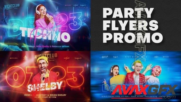 Party Flyers Promo 49718800 Videohive