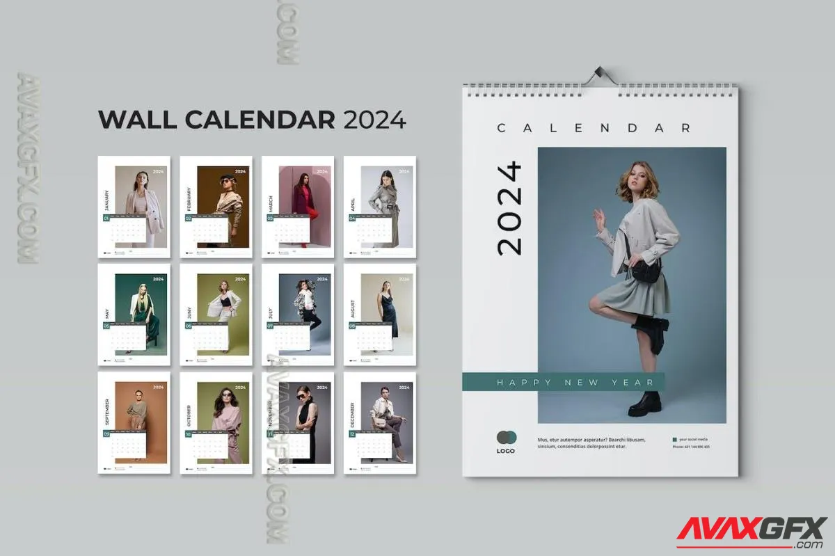 Wall Calendar 2024