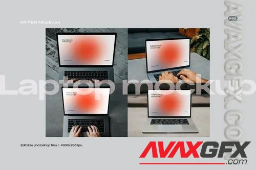 Laptop Display Mockup