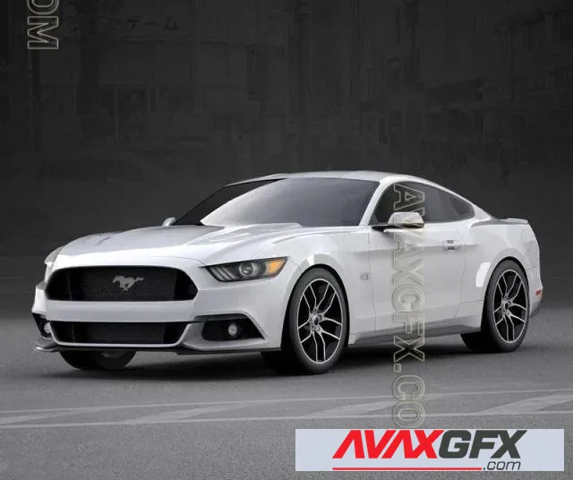 Ford Mustang GT 2015 - 3D Model