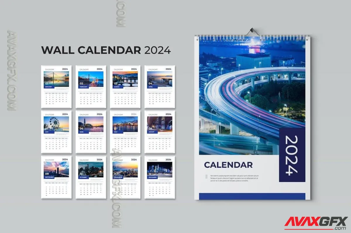 Wall Calendar 2024