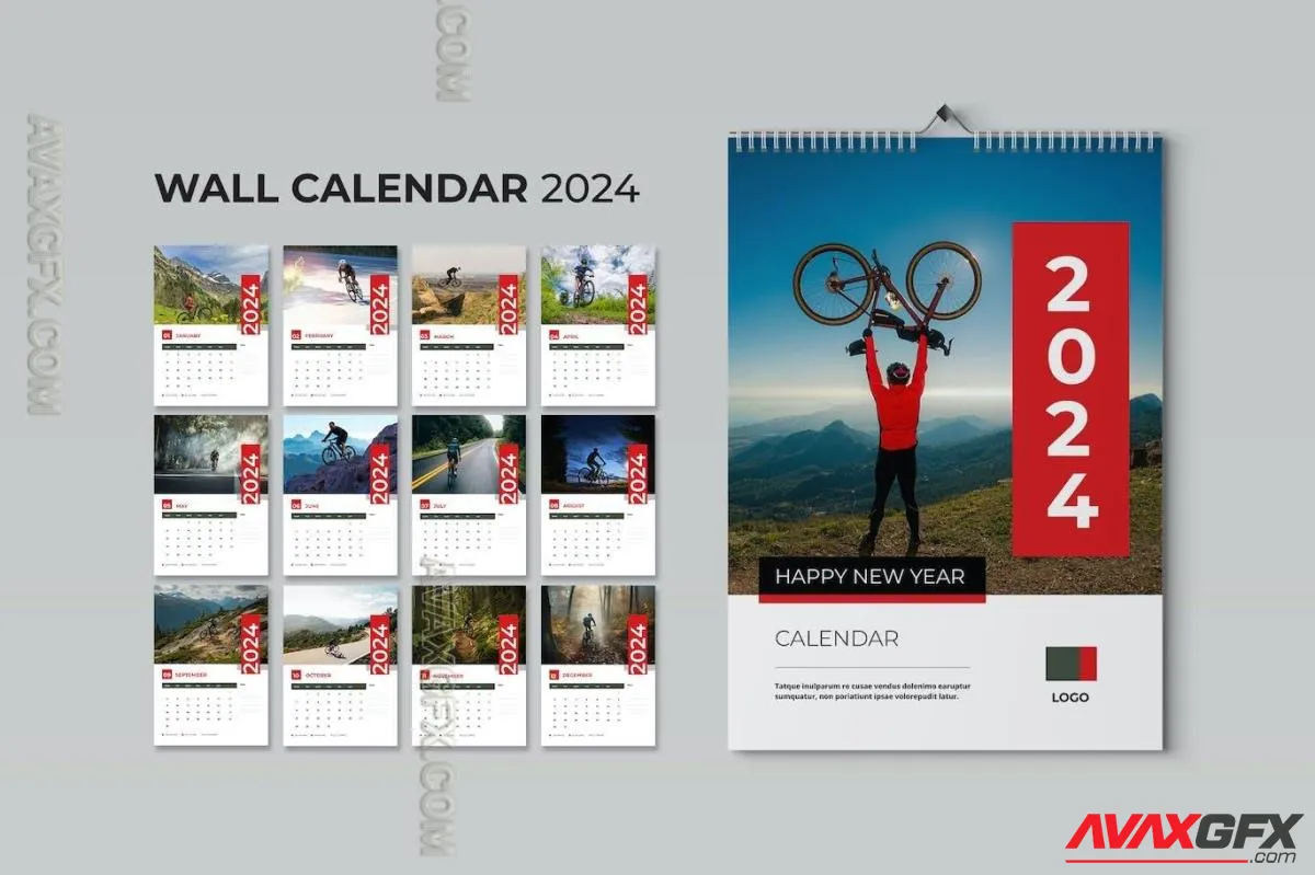 Wall Calendar 2024