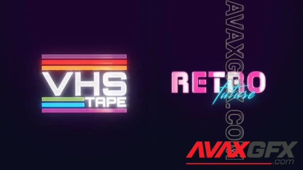 Retro Future Laser Logo 49723781 Videohive