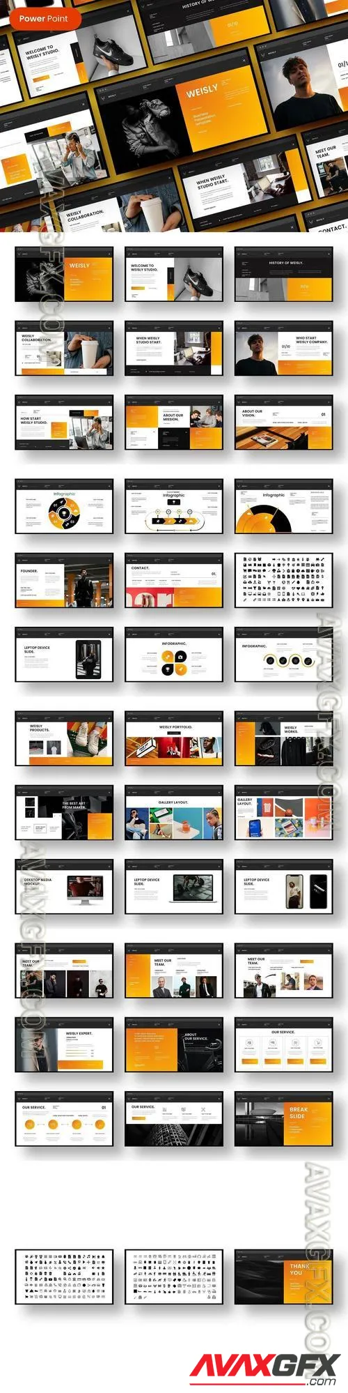 Weisly - Business PowerPoint Template