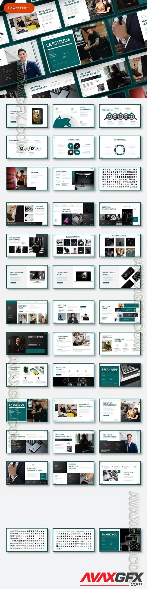 Lassitude - Business PowerPoint Template