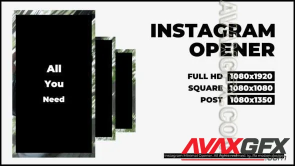 Insta Minimal Opener 49925608 Videohive