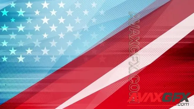 MA - USA Flag Grunge Background 1367170