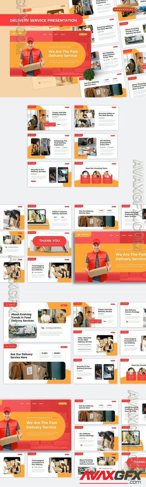 Delivery Service Powerpoint Template