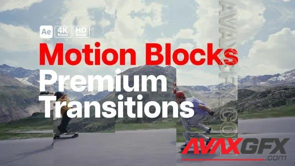 Premium Transitions Motion Blocks 49797652 Videohive