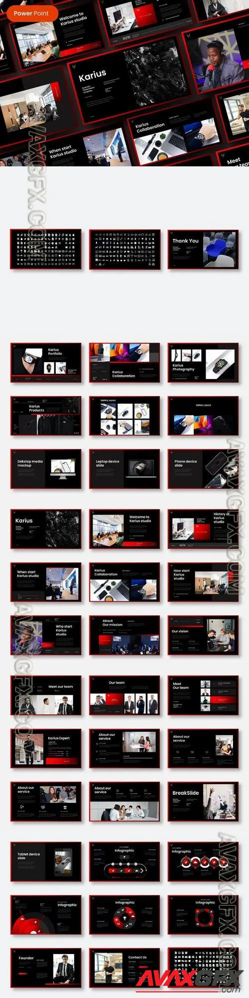 Karius - Business PowerPoint Template