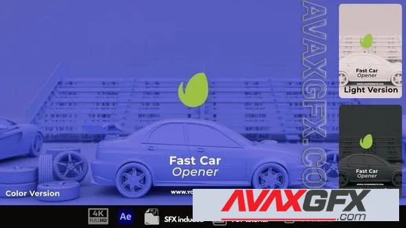 Fast Car Opener 50039974 Videohive