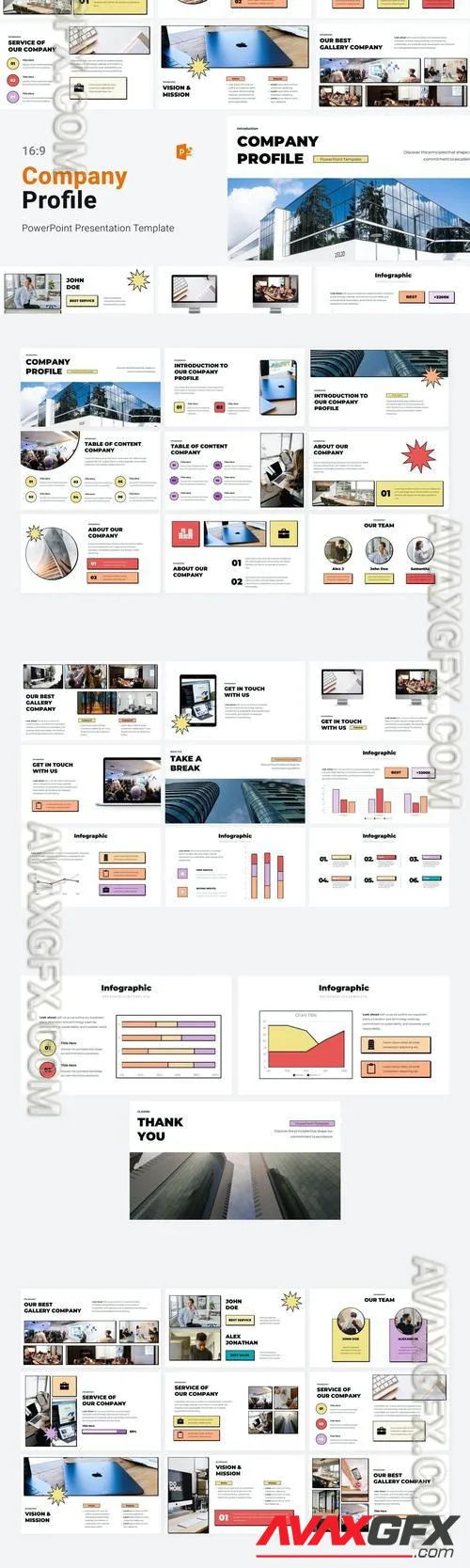 Company Profile - Power Point Template