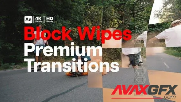 Premium Transitions Block Wipes 49816426 Videohive