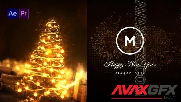 Christmas & New Year Logo Reveal 49926609 Videohive