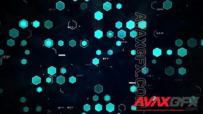 MA - Technology Hexagons Background 1426177