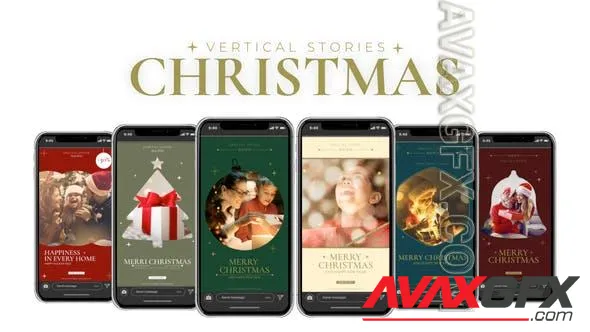 Vertical Stories: Christmas 49817037 Videohive