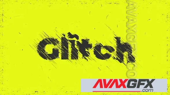 Flat Glitch Logo 50049533 Videohive