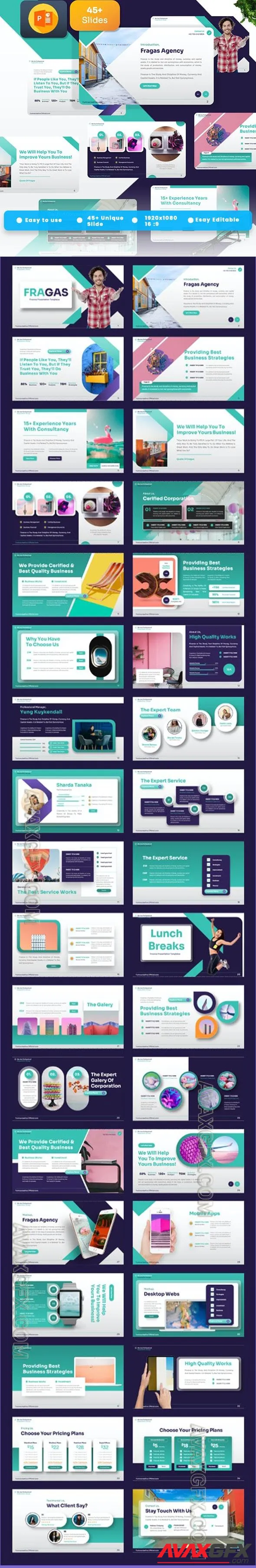 Graphicriver - Fragas - Finance Powerpoint Templates 49551663