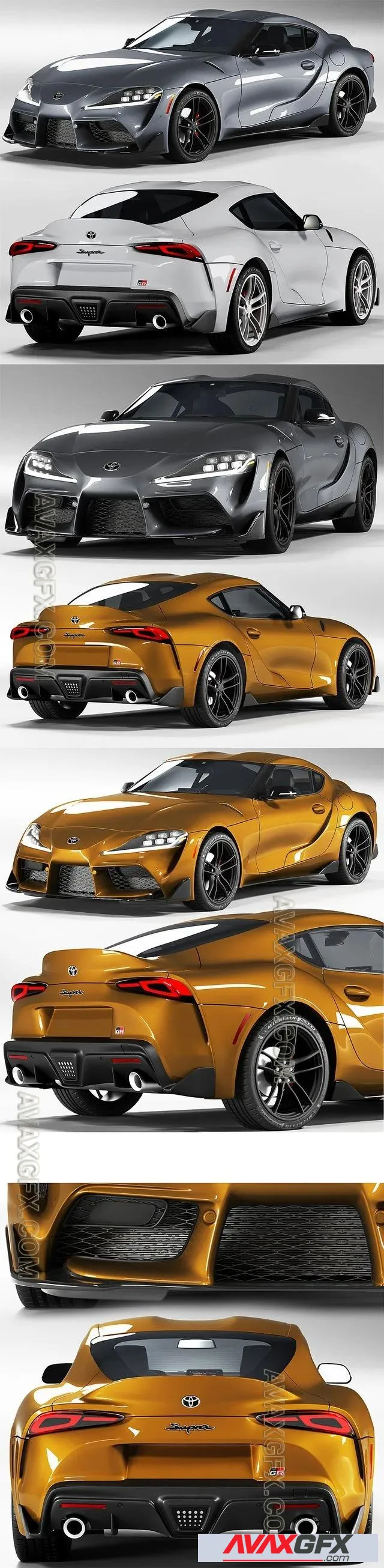 Toyota Supra GR - 3D Model