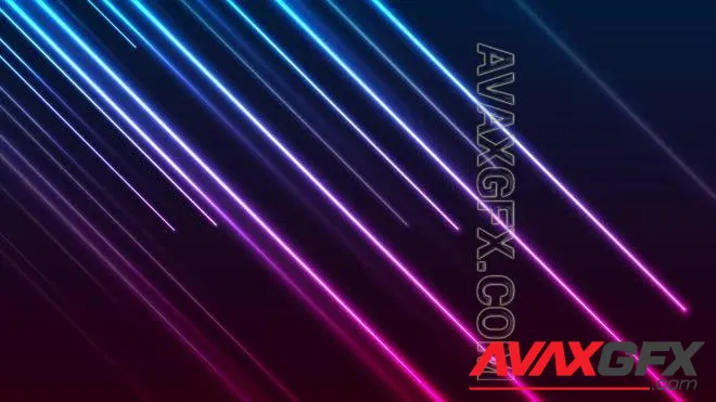 MA - Shiny Glowing Neon Laser Lines Loop 1610080