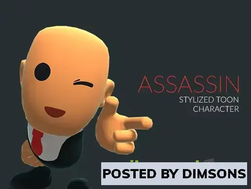 Unity 3D-Models Assassin | Stylized Toon Character v1.0.0