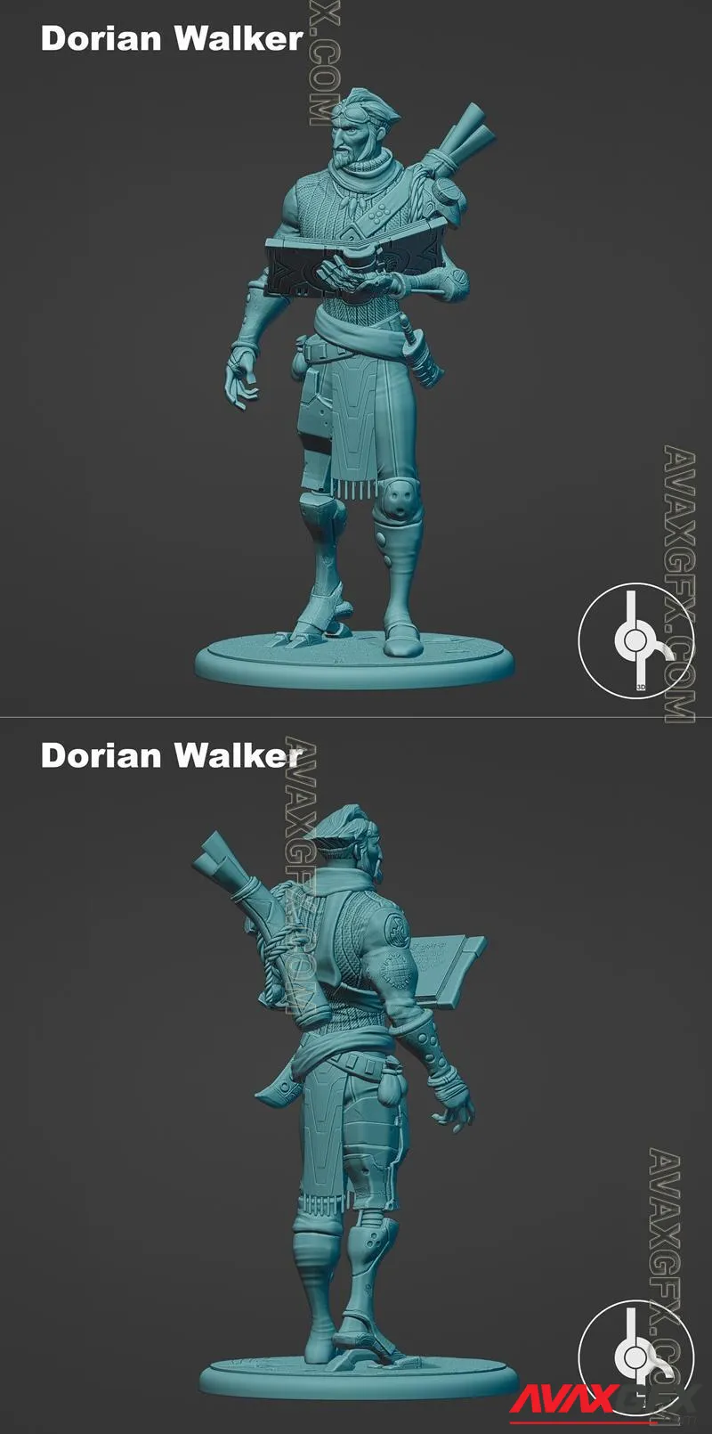 Wildstar - Dorian Walker - STL 3D Model