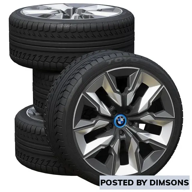 Vehicles, cars BMW wheels - 3D Model