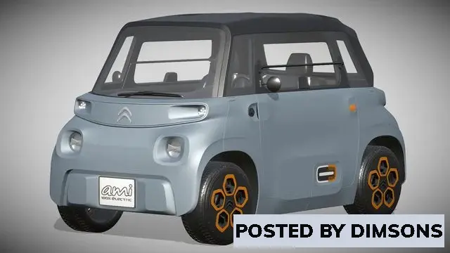 Vehicles, cars Citroen Ami - 3D Model