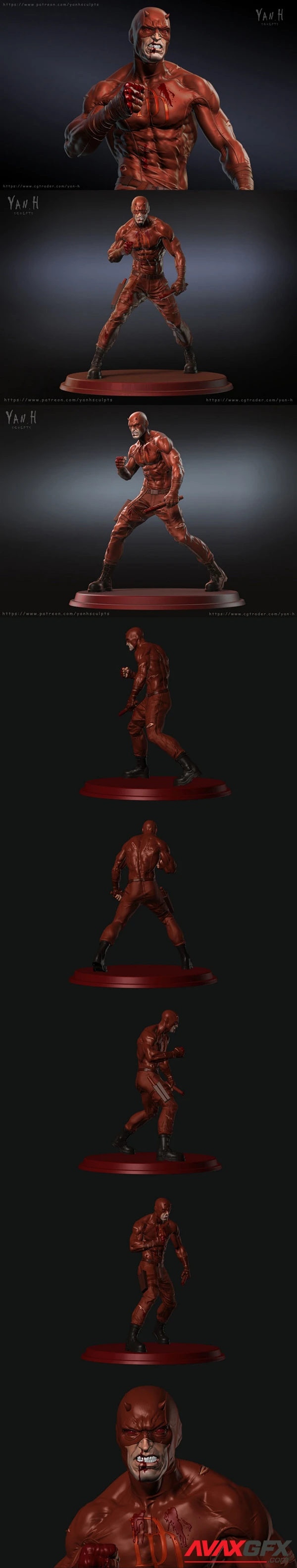 Daredevil – 3D Print